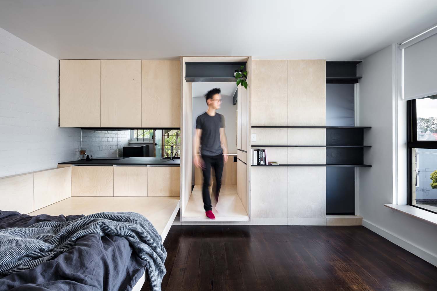 elevation Micro Apartment / Existenzminimum / Douglas Wan 