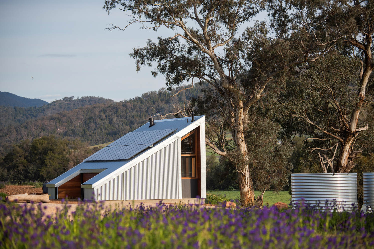 overall Gawthorne's Hut / Mudgee / Cameron Anderson Architects