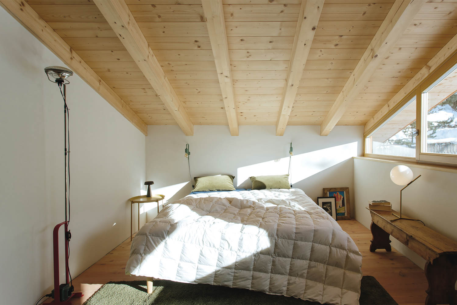 bedroom Tabià / Belluno / didstudio