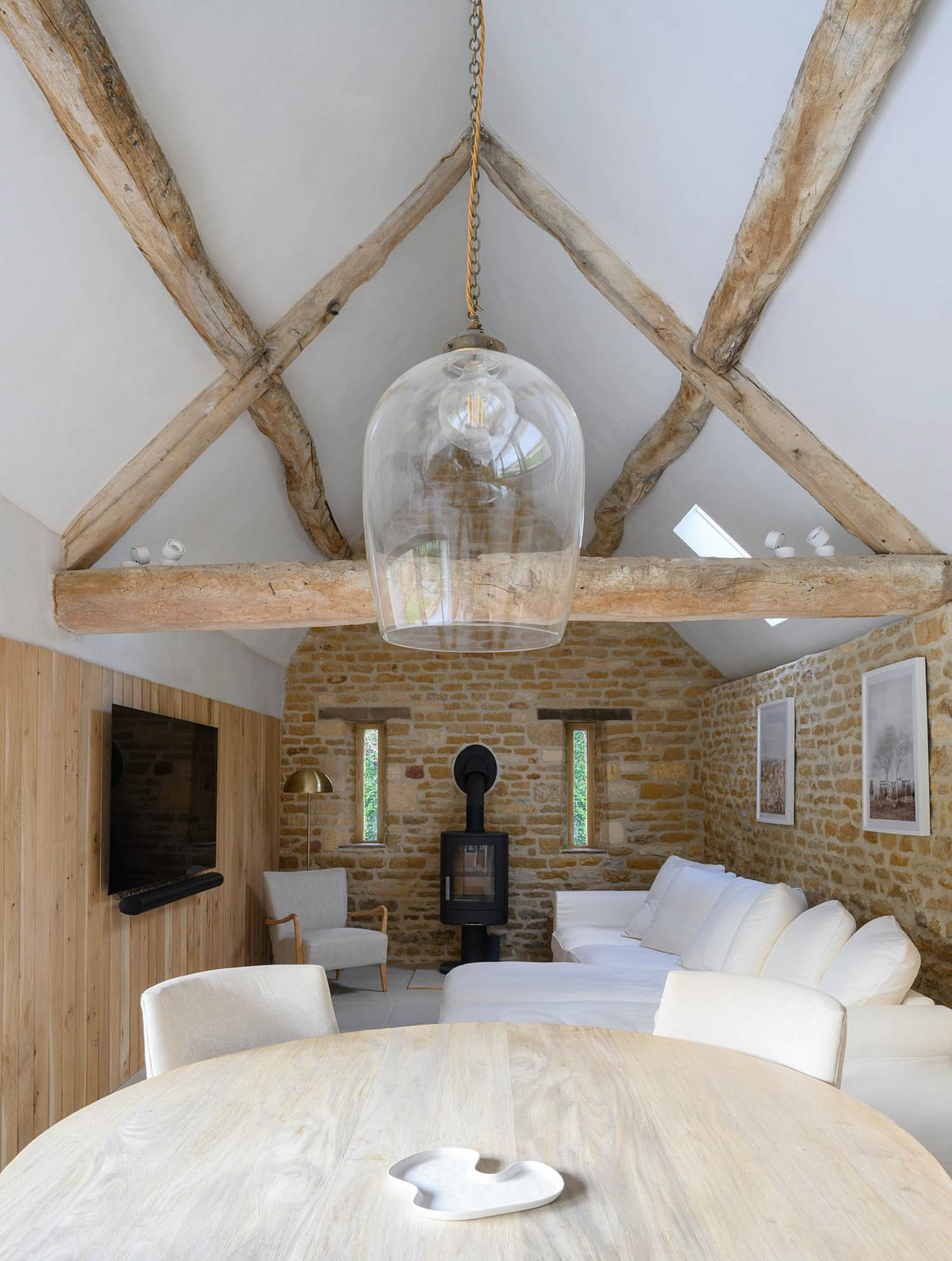 ceiling Cotswolds Cowshed / Gloucestershire, Gb / Design Storey