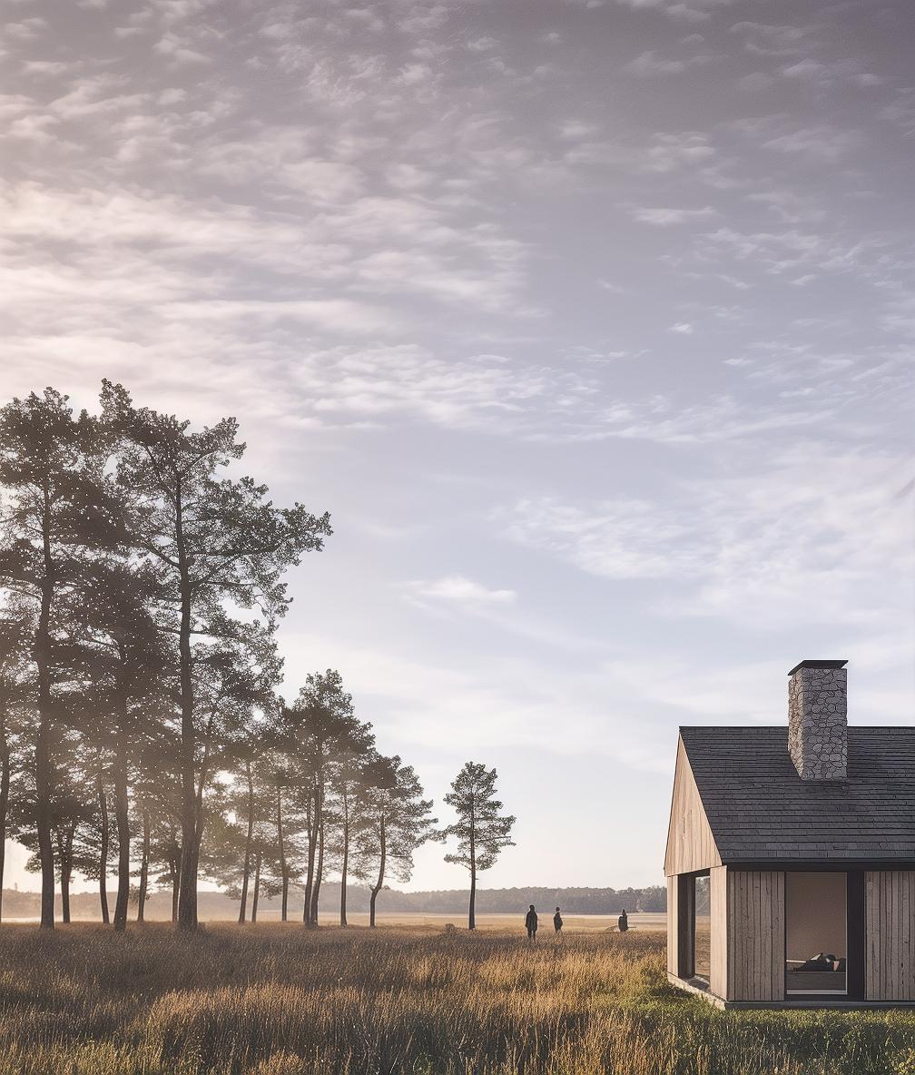 Folklore Cabin Retreat / Latvia / Zahrada